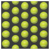 Tennis Ball Design Fabric Stoff (Nahaufnahme)