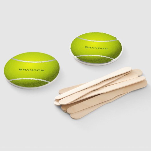 Tennis Ball Design Fächer (Non-assembled)