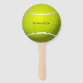 Tennis Ball Design Fächer (Vorderseite)