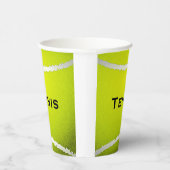 Tennis Ball Design Paper Cup Pappbecher (Rechts)