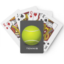 Tennis Ball Design Playing Cards
