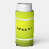 Tennis Ball Design Seltzer Can Cooler Selters Dosenkühler (Seltzer Vorderseite)