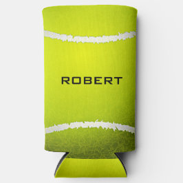 Tennis Ball Design Seltzer Can Cooler Selters Dosenkühler
