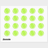 Tennis Ball Design Sticker (Blatt)