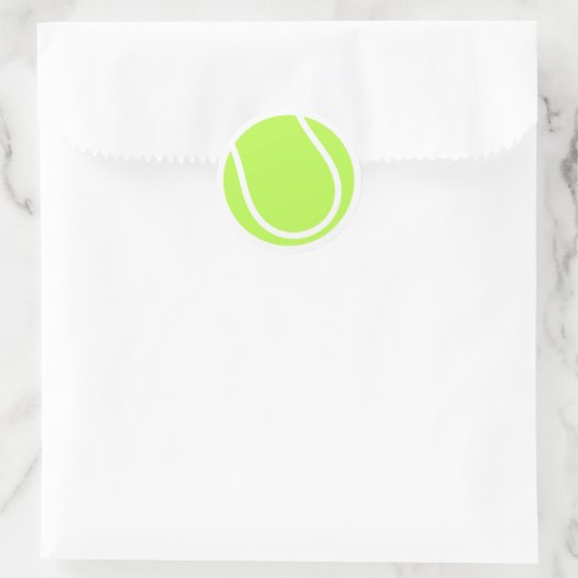 Tennis Ball Design Sticker (Tasche)