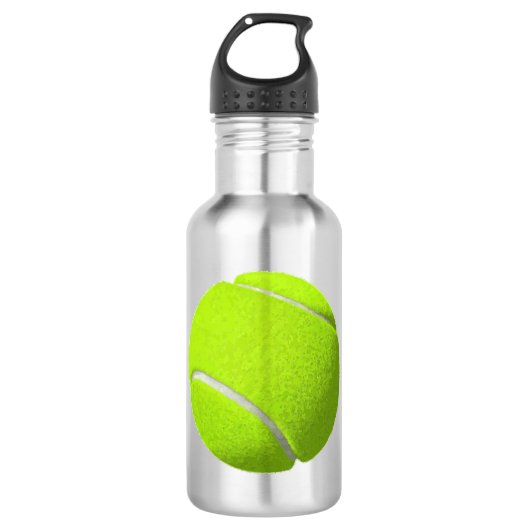 Tennis Ball Edelstahlflasche (Vorderseite)
