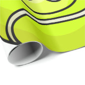 Tennis Ball Face Geschenkpapier (Rolleneckpunkt)