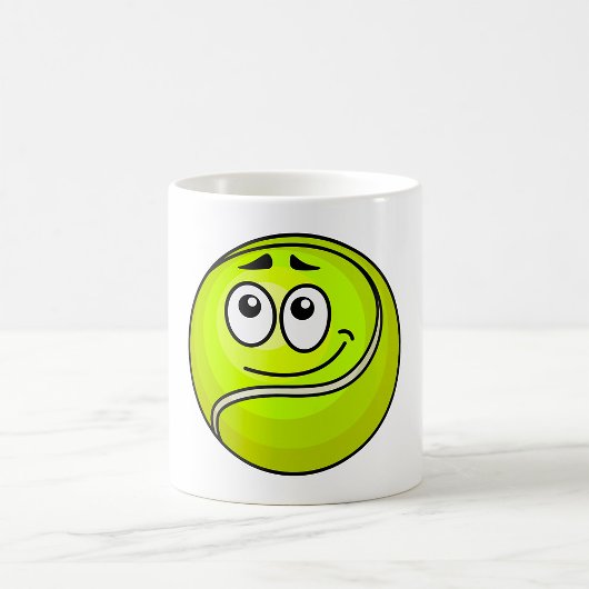 Tennis Ball Face Kaffeetasse