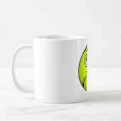 Tennis Ball Face Kaffeetasse (Links)