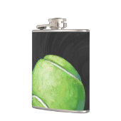 Tennis Ball Flachmann (Links)