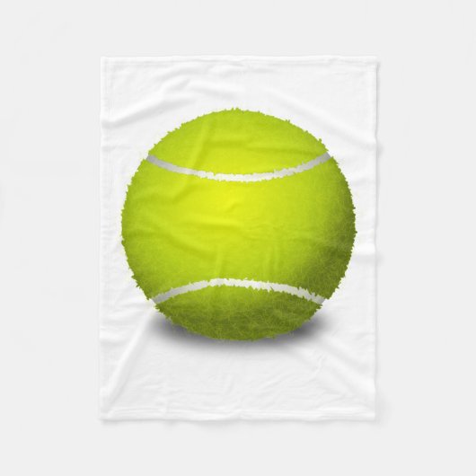Tennis Ball Fleecedecke (Vorderseite)