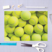 Tennis Ball Fuzz Muster Seidenpapier (Handwerk)