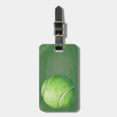 Tennis Ball Gepäckanhänger (Vorderseite vertikal)