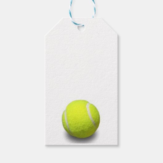 Tennis Ball Geschenkanhänger (Vorderseite)