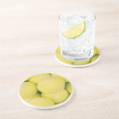 Tennis Ball Getränkeuntersetzer (Seite)