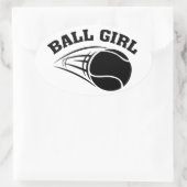 Tennis - Ball Girl Stickers (Tasche)