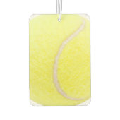 Tennis Ball Heart Autolufterfrischer (Rückseite)