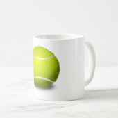 Tennis Ball Kaffeetasse (VorderseiteRechts)