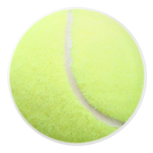 Tennis-Ball-Keramik-Griff Keramikknauf (Vorderseite)