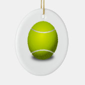 Tennis Ball Keramikornament (Rechts)