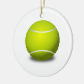 Tennis Ball Keramikornament (Links)