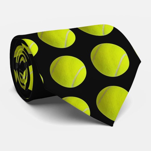 Tennis Ball Krawatte (Gerollt)