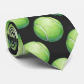 Tennis Ball Krawatte (Gerollt)