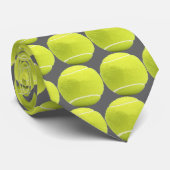 Tennis-Ball-Krawatte Krawatte (Gerollt)