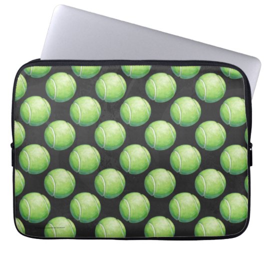 Tennis Ball Laptopschutzhülle (Vorderseite)