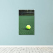 Tennis Ball Leinwanddruck (Insitu (Holzboden))