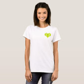 Tennis-Ball-Liebe-T - Shirt (Vorne ganz)