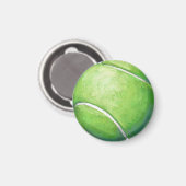 Tennis Ball Magnet (Vorderseite/Rückseite)