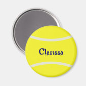 Tennis Ball Magnet (Vorderseite/Rückseite)