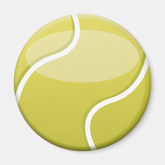 Tennis Ball Magnet (Vorne)
