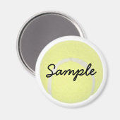 Tennis Ball Magnet (Vorderseite/Rückseite)