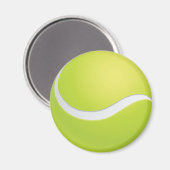Tennis Ball Magnet (Vorderseite/Rückseite)