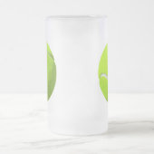 Tennis Ball Mattglas Bierglas (Mittel)