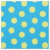Tennis Ball Muster auf Sky Blue Stoff (Muster)