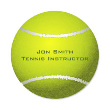 Tennis Ball Name Tag