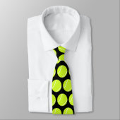 Tennis Ball Neck Tie für Tennisspieler oder Coache Krawatte (Gebunden)