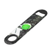 Tennis Ball Net Wasserparadies Speed Flaschenöffner (Vorderseite Schrägansicht)