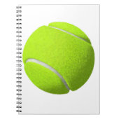Tennis Ball Notizblock (Vorderseite)
