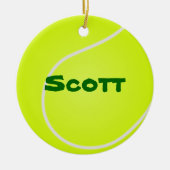 Tennis Ball Ornament (Vorne)