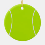 Tennis-Ball-Ornament Keramikornament (Hinten)