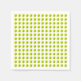 Tennis Ball Paper Napkin Serviette