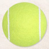 Tennis Ball Paper Untersetzer (Vorderseite)