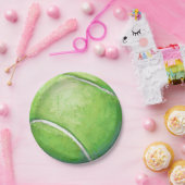 Tennis Ball Pappteller (Party)