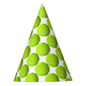 Tennis Ball Partyhütchen (Vorderseite)