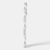 Tennis Ball Pattern Case-Mate iPhone Hülle (Rückseite / Rechts)