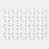Tennis Ball Pattern Geschenkpapier Set (Vorderseite)